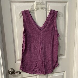 Purple Sleeveless Women's Top